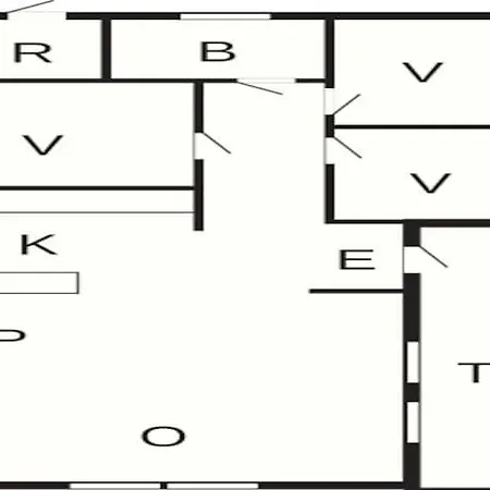 Feriehus 6 Person In S By